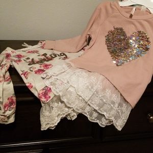 Girls Jersey knit sweaters